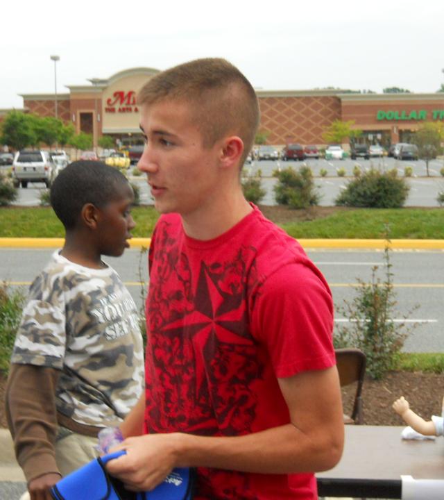 Zack teaching abdominal thrusts to relieve a choking victim
May 19, 2010